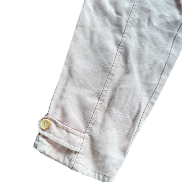 NWT Zara Blush Pink Paper Bag Girls  Pants Size 4-5 - Picture 2 of 6